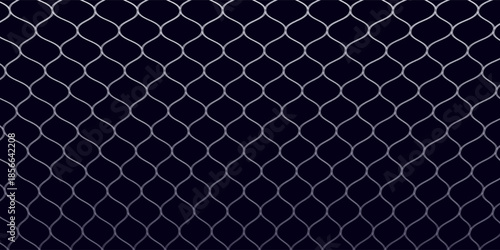 Mesh texture for fishing nets. Seamless pattern for sportswear or soccer goal, volleyball net, basketball hoop, hockey, athletics. Abstract net background for sports