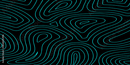 Abstract Topography Line Pattern Background, Contour Line Topography Vector, Creative, Colored, Tech type, Background template design.