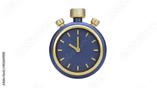 Stopwatch Icon: Time Measurement Concept