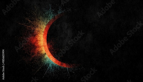 A Celestial Phenomenon Bursting with Cosmic Energy for Science and Fantasy Presentations