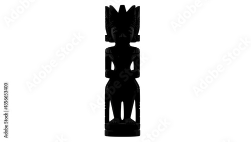 wooden statue of a buddha