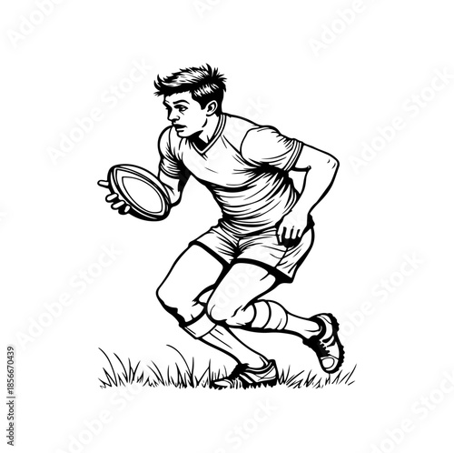 man playing american football 