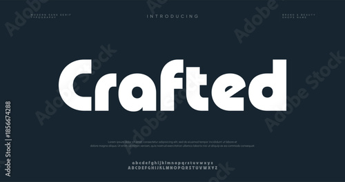 Classic beautiful Modern luxury font Serif Letter Minimal Fashion.