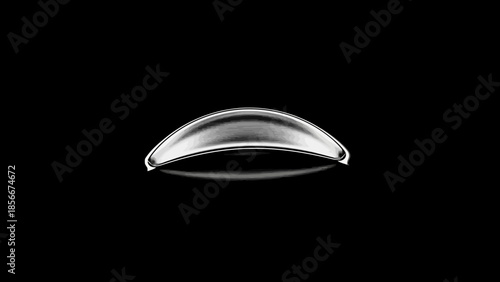 open book on black background