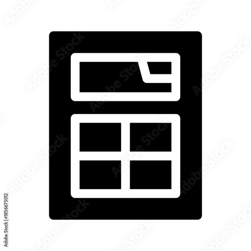 Count Icon Vector Symbol Design Illustration