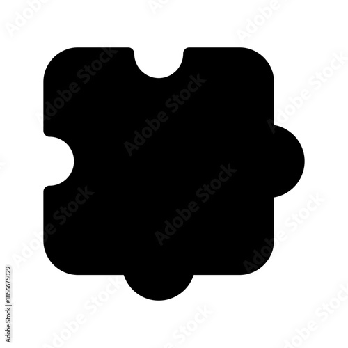 Puzzle Icon Vector Symbol Design Illustration