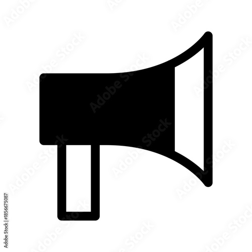 Megaphone Icon Vector Symbol Design Illustration