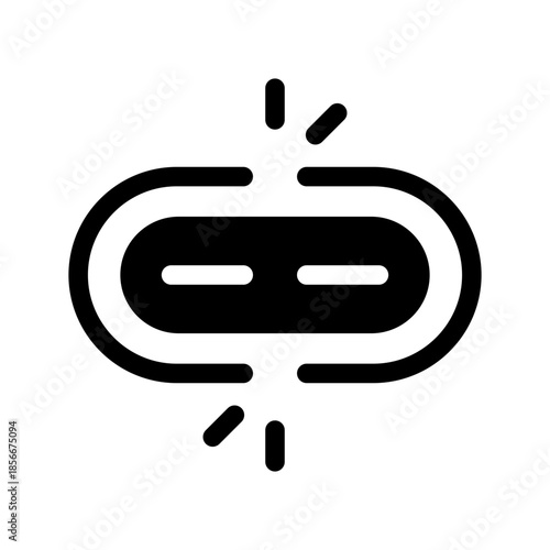 Unlink Icon Vector Symbol Design Illustration