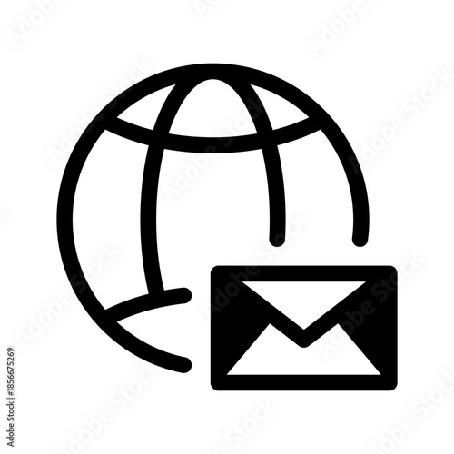 Worldwide Icon Vector Symbol Design Illustration