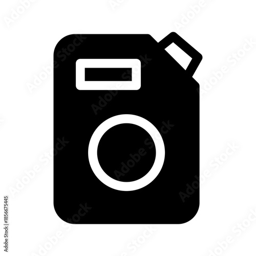 Jerrycan Icon Vector Symbol Design Illustration