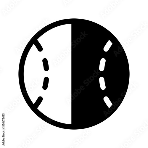 Softball Icon Vector Symbol Design Illustration