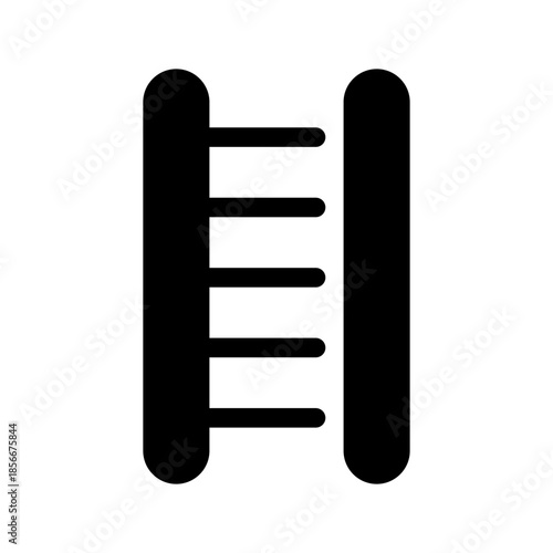 Stairs Icon Vector Symbol Design Illustration