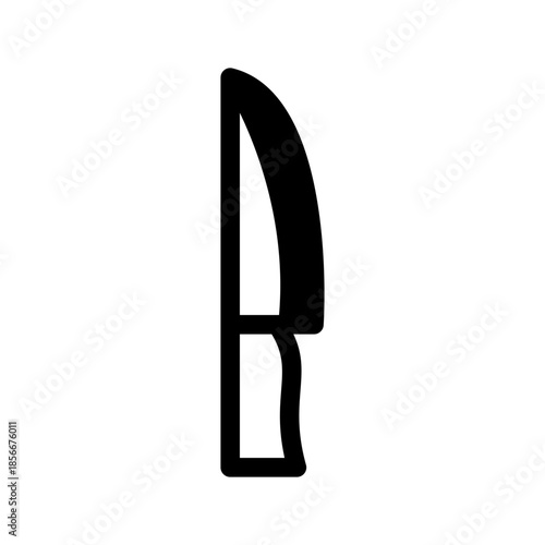 Knife Icon Vector Symbol Design Illustration