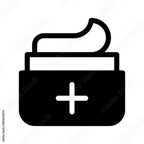 Cream Icon Vector Symbol Design Illustration