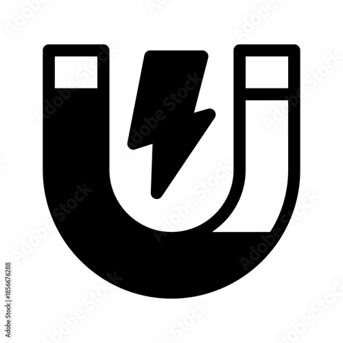 Magnet Icon Vector Symbol Design Illustration