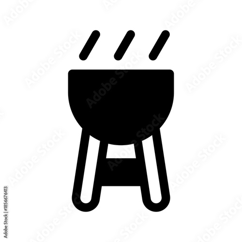 Grill Icon Vector Symbol Design Illustration
