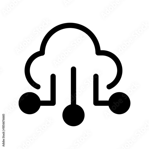 Cloud Icon Vector Symbol Design Illustration