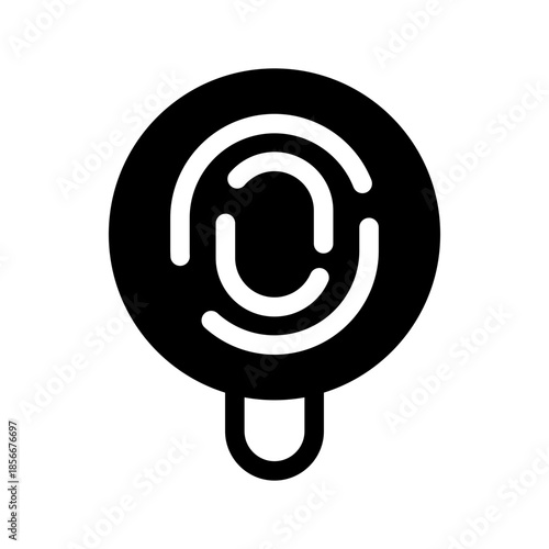 Criminology Icon Vector Symbol Design Illustration