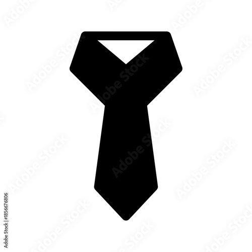 Tie Icon Vector Symbol Design Illustration