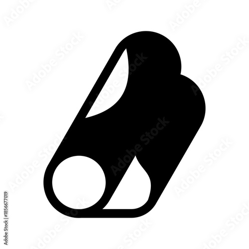 Yoga Mat Icon Vector Symbol Design Illustration