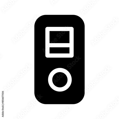 Voice Recorder Icon Vector Symbol Design Illustration