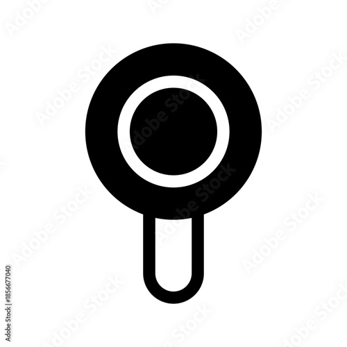 Magnifying Glass Icon Vector Symbol Design Illustration