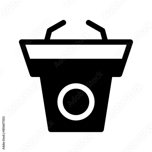 Political Science Icon Vector Symbol Design Illustration