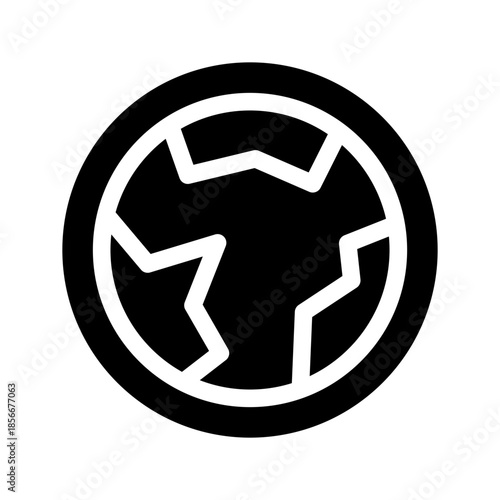 Environmental Science Icon Vector Symbol Design Illustration