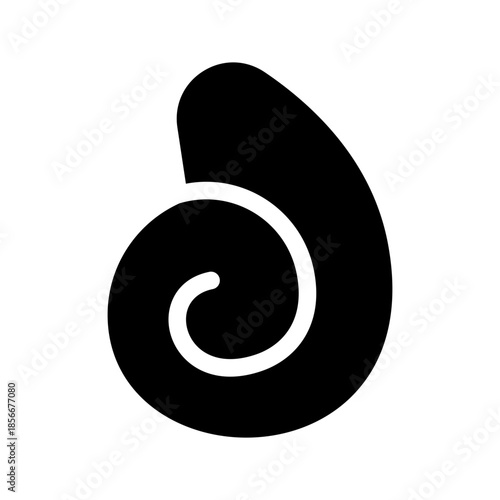 Seashell Icon Vector Symbol Design Illustration