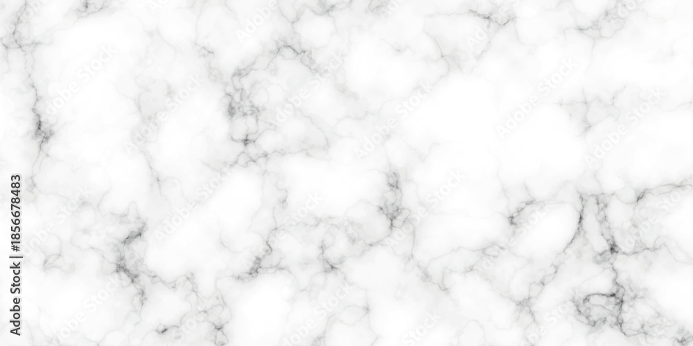Fototapeta premium White marble texture and background. Texture paper Background, Black and white Marbling surface stone wall tiles texture. Close up white marble from table, Marble granite white background texture.