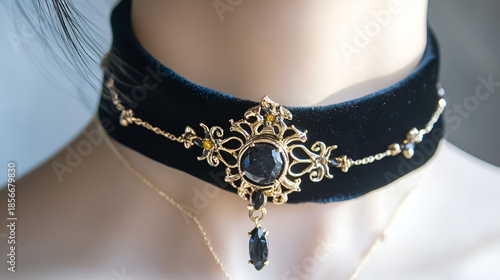 Wallpaper Mural necklace and earrings Torontodigital.ca