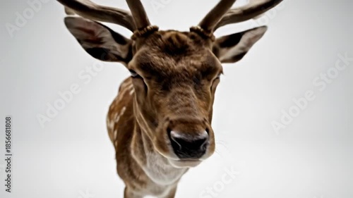 Fallow Deer Portrait.