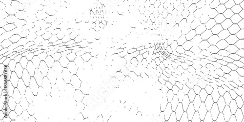 Mesh texture for fishing nets. Grunge pattern for sportswear or soccer goal, volleyball net, basketball hoop, hockey, athletics. Grunge background