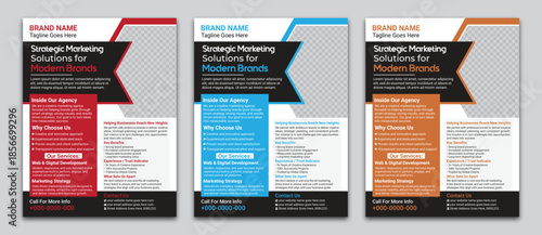 Business Promotion Flyer – Corporate Branding & Event Design