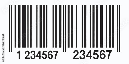 Barcode EAN 13 GTIN illustration