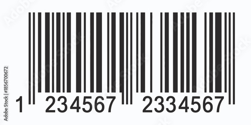 Barcode EAN 13 GTIN illustration