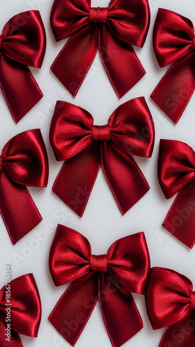 Cute bow, hair accessories, dark red velvet fabric bows 