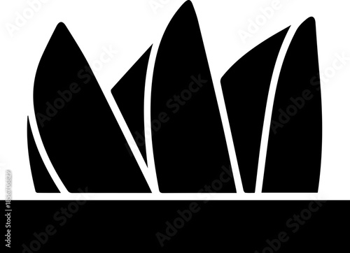 Classic black silhouette of a watering can ready to nourish plants and gardens with essential hydration for growth and beauty