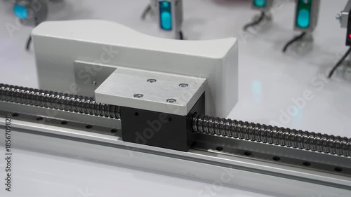 high quality and precision linear bushing drive or lead screw ball bearing of machine on table for industrial work