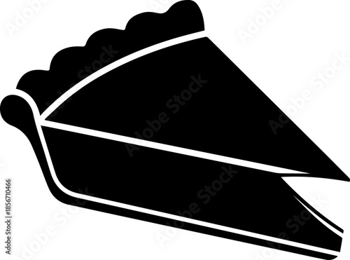 Crispy bacon strip graphic design, perfect for breakfast menus, food blogs, and culinary branding.