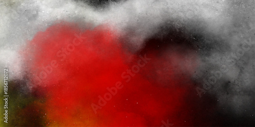 Abstract powder splatted background. multicolor powder explosion on black background. Multicolor powder explosion on black background. Colored cloud. Colorful dust explode. Paint Holi.