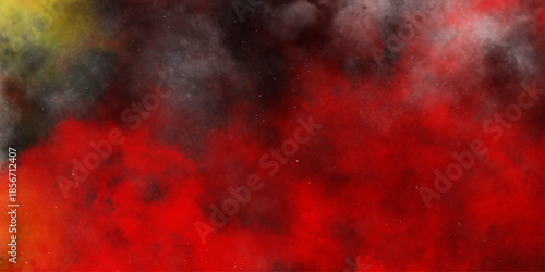 Abstract powder splatted background. multicolor powder explosion on black background. Multicolor powder explosion on black background. Colored cloud. Colorful dust explode. Paint Holi.