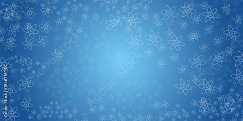 christmas background with snow flakes