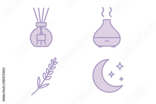 Aesthetic Aromatherapy Icons