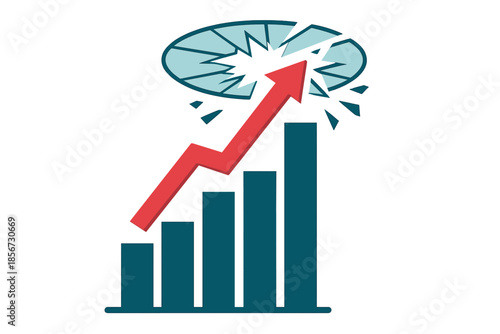 Stock market crash or explosion