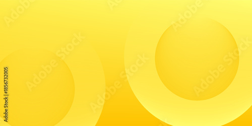 Art & Illustrationgradient yellow background. Abstract yellow modern background with circle elements.