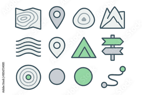 Outdoor Adventure Icons