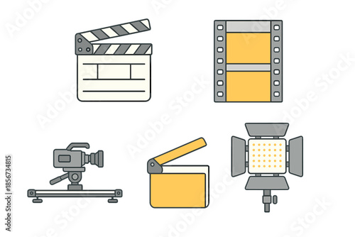 Film Production Icons