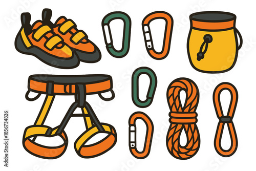 Climbing Gear Icons