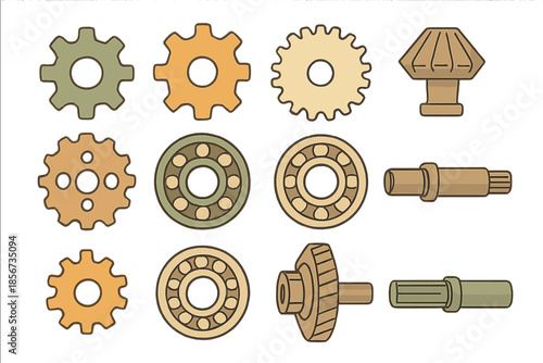 Collection of Mechanical Components